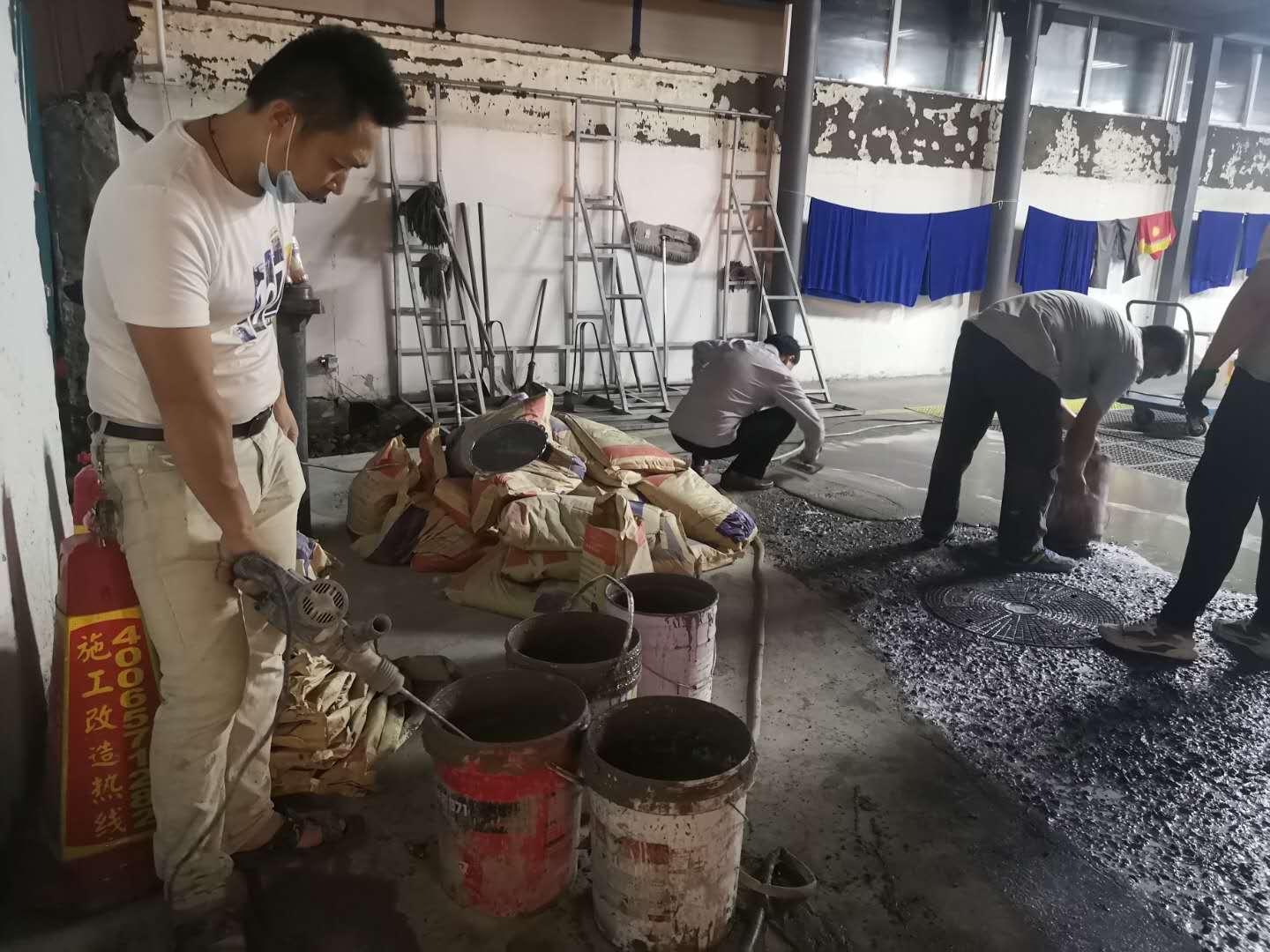 加油站路面修复